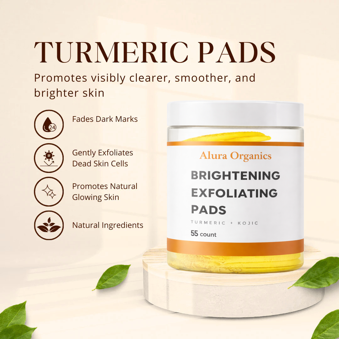 Turmeric Kojic Acid Cleansing Pads