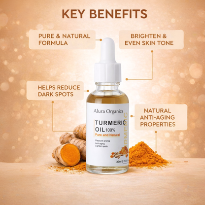 Hydrating Turmeric Serum for Glowing Skin and Deep Moisture